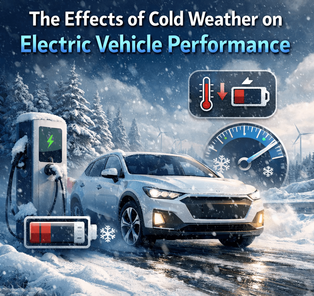 The Effects of Cold Weather on Electric Vehicle Performance