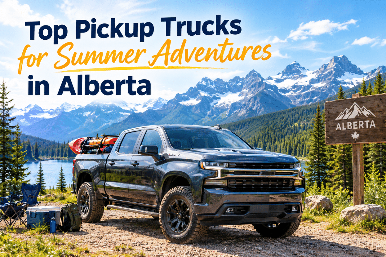 Top Pickup Trucks for Summer Adventures in Alberta